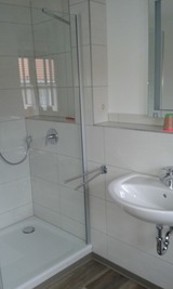 Ferienwohnung in S&uuml;sel - Ferienhof Haas - Duschbad