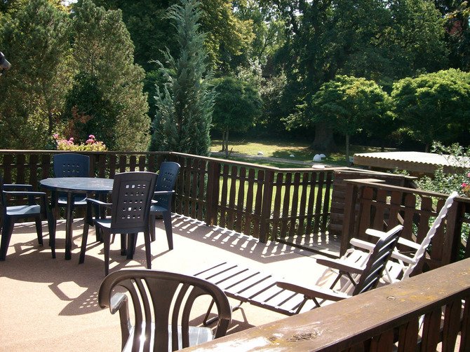 Ferienwohnung in S&uuml;sel - Ferienhof Haas - Balkon Ferienwohnung W5