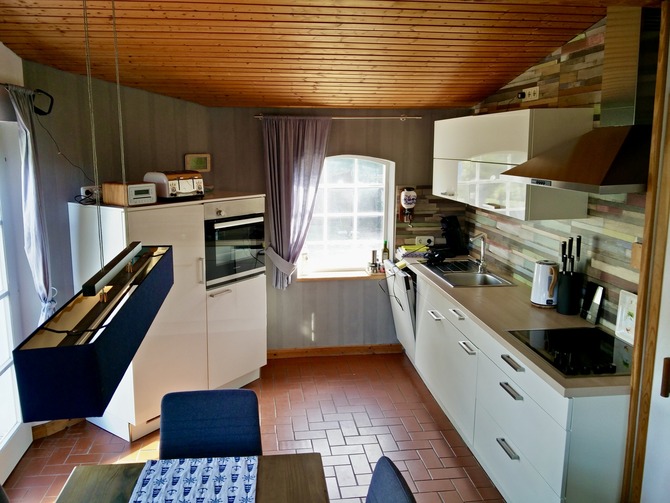 Ferienhaus in Lindau - Windm&uuml;hle Lindaum&uuml;hlenholz - Moderne und vollausgestattete Wohnk&uuml;che