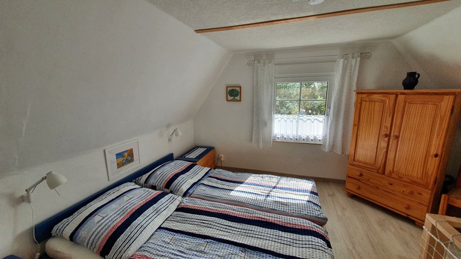 Ferienhaus in Te&szlig;mannsdorf - Ferienhaus Salzwiese - Schlafraum 1