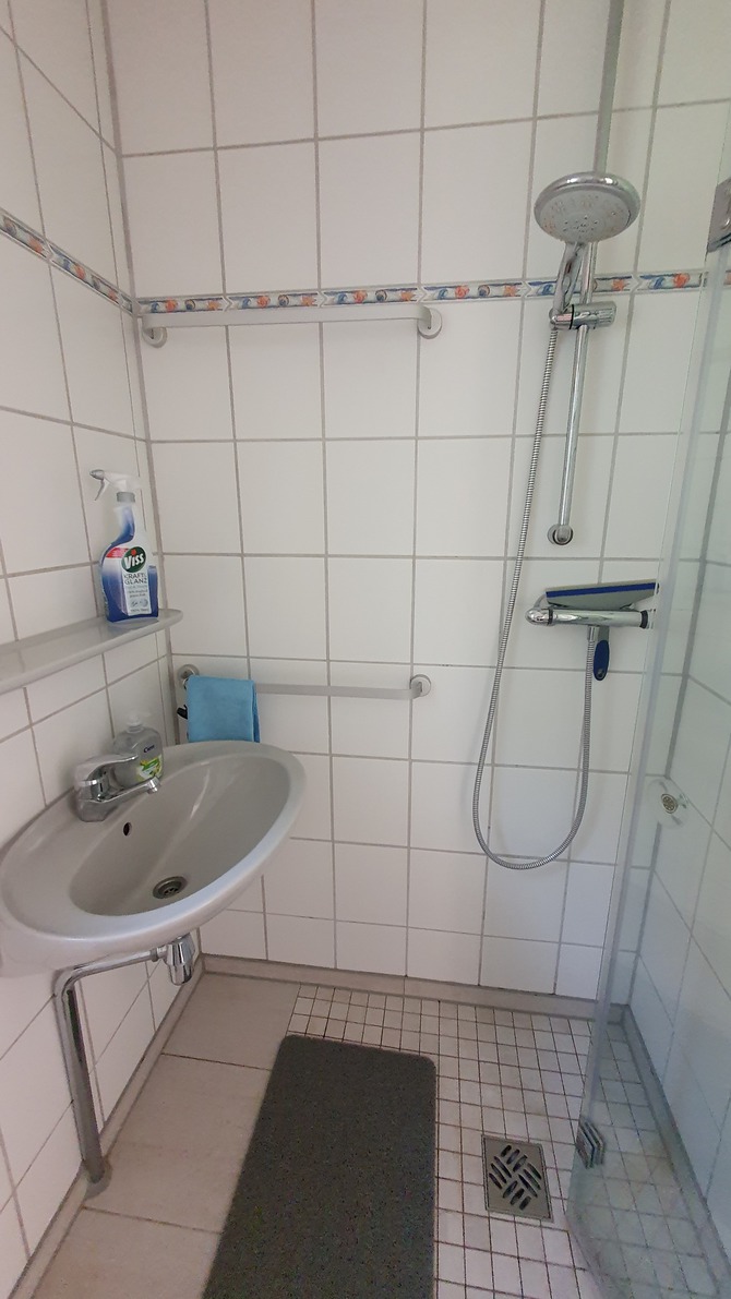 Ferienhaus in Te&szlig;mannsdorf - Ferienhaus Salzwiese - Dusch-, Waschplatz