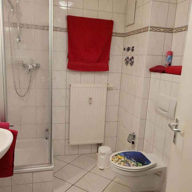 Ferienwohnung in Graal-M&uuml;ritz - Steinh&ouml;fel - Bad