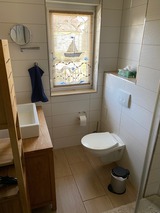 Ferienhaus in Warnem&uuml;nde - Hohe D&uuml;ne - Lilla Dan - WC mit Dusche im EG