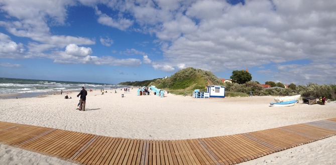 Ferienhaus in Rerik - Sischka - Strand in Rerik