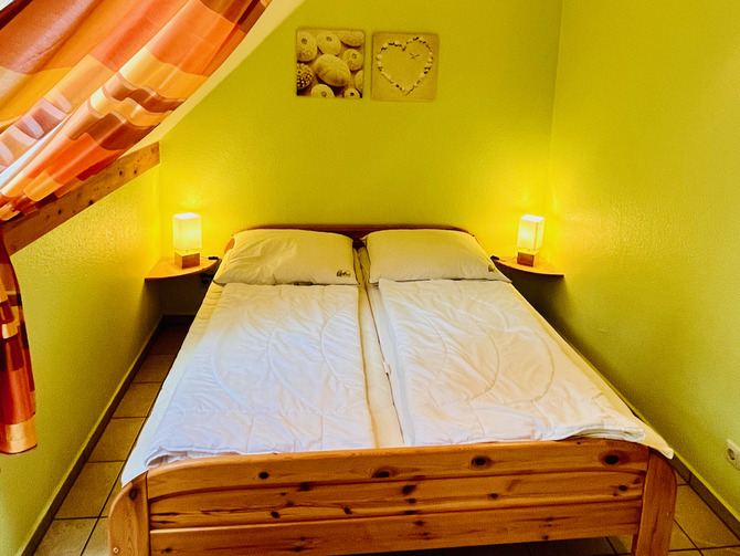 Ferienwohnung in Trassenheide - Strandidyl im K&uuml;stenwald - Schlafzimmer