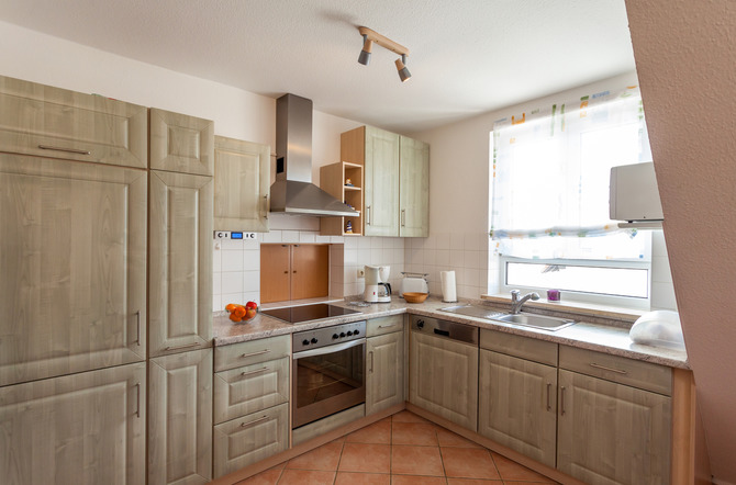 Ferienwohnung in Bastorf - Haus Mare - K&uuml;che auf erster Etage