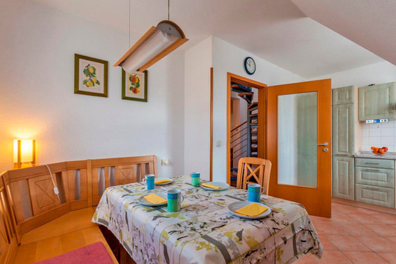 Ferienwohnung in Bastorf - Haus Mare - K&uuml;che auf erster Etage