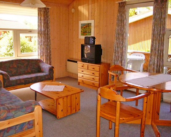 Ferienhaus in Pelzerhaken - Am Waldrand Haus B - Wohnbereich