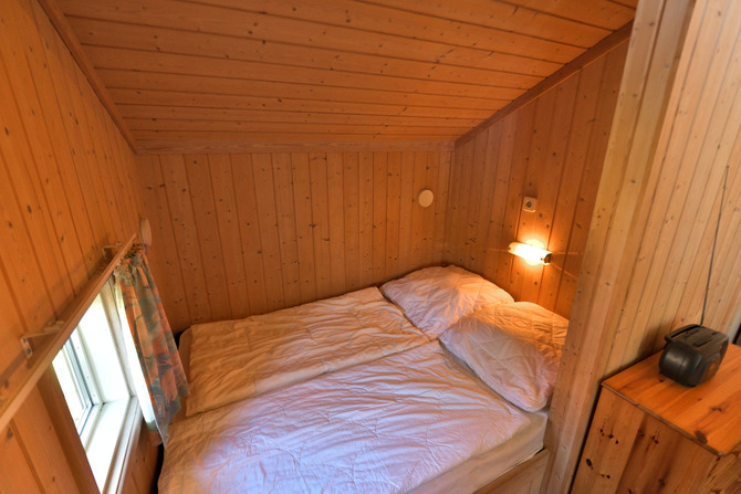 Ferienhaus in Pelzerhaken - Am Waldrand Haus D - Alkoven im Wohnbereich f&uuml;r zwei