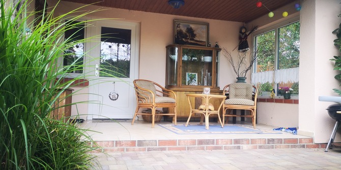 Ferienhaus in Putbus - M&auml;rchengarten H&auml;nsel und Gretel - Mit &uuml;berdachter Terrasse