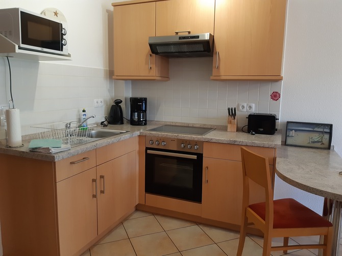 Ferienwohnung in Trassenheide - Seestern-Lilli - komplette K&uuml;chenzeile