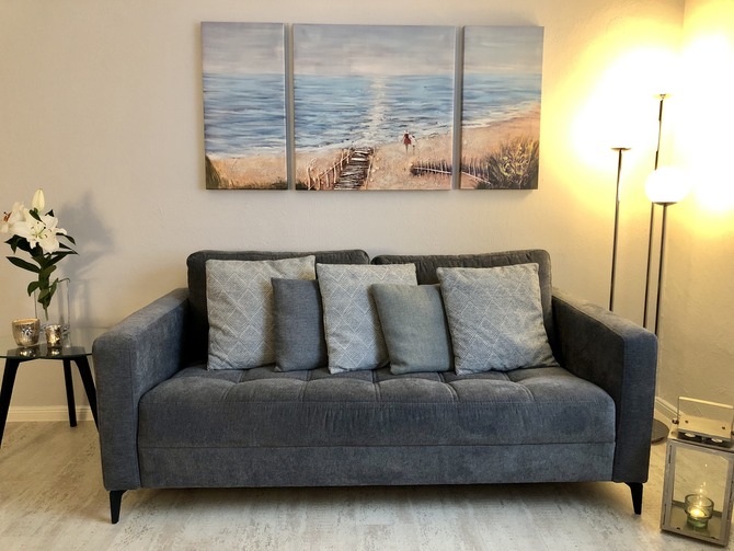 Ferienwohnung in Scharbeutz - Strandk&ouml;rbchen - wohnen