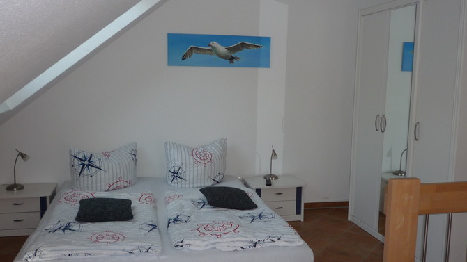 Ferienwohnung in Trassenheide - M&ouml;wennest - zweites Schlafzimmer