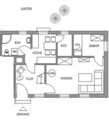 Ferienwohnung in Sch&ouml;nwalde - Reethaus Scheidekate - Bild 9