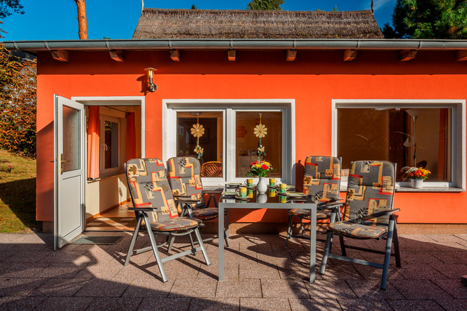 Ferienhaus in Trassenheide - Feriendomizil Kr&auml;nicke - Au&szlig;enansicht