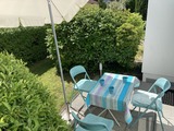 Ferienwohnung in K&uuml;hlungsborn - Strandstrasse-OstSeegarten - Terrasse Nr 1 mit Morgensonne