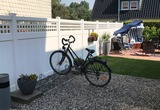 Ferienwohnung in Niendorf/Ostsee - Haus Edda FeWo Schwalbennest - Fahrradst&auml;nder und abschlie&szlig;barer Schuppen