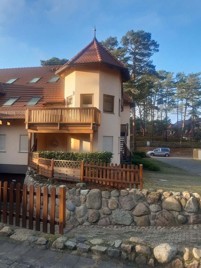 Ferienwohnung in Trassenheide - Traumstrand - hintere Hausansicht