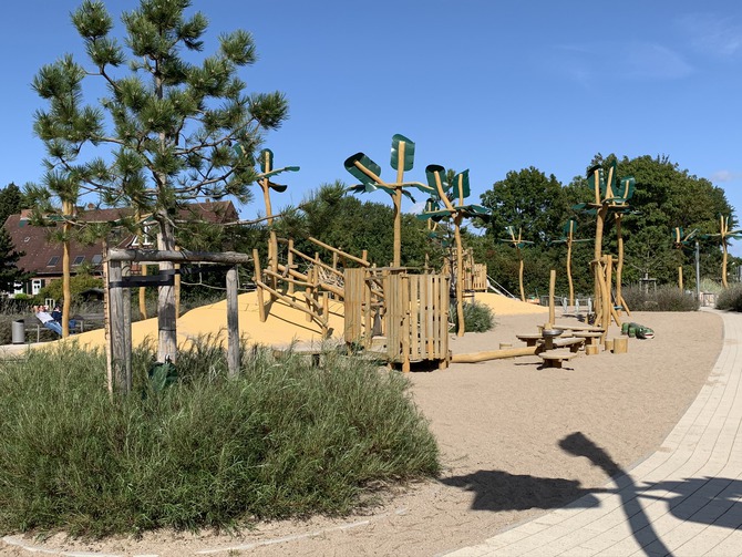 Ferienwohnung in Großenbrode - Meerblickvilla 21 - Kinderspielplatz