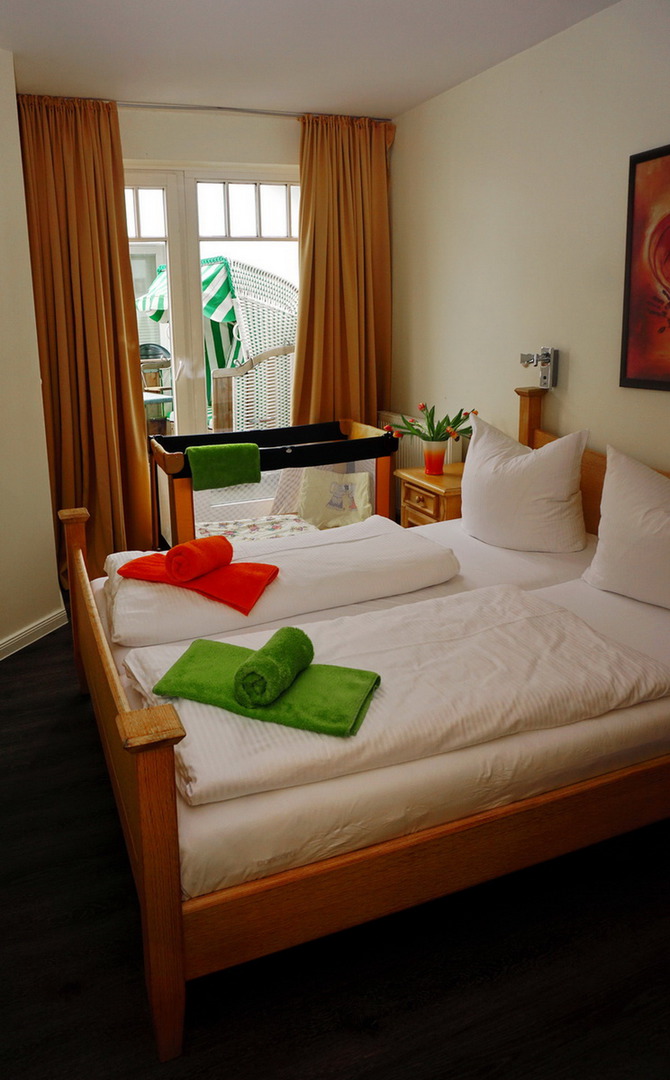 Ferienwohnung in Rerik - Zwergm&ouml;we - Schlafraum