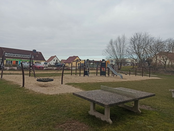 Bungalow in Gustow - Bungalow R&uuml;gen/Gustow - 1 Spielplatz