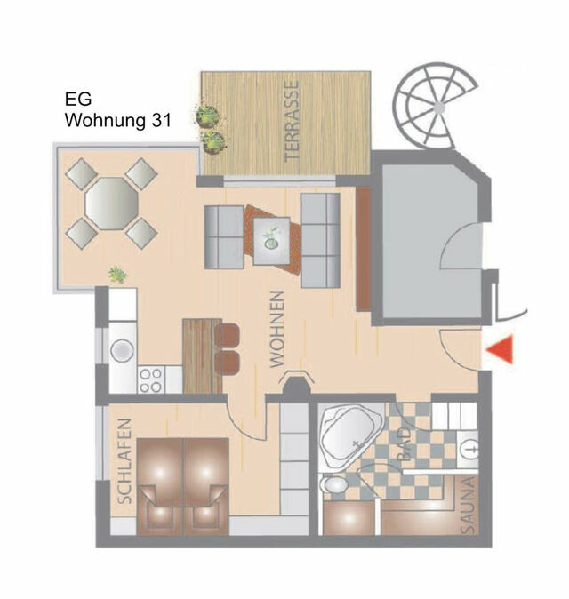Ferienwohnung in Gro&szlig;enbrode - Seestern 31 - Gro&szlig;enbrode - Bild 22