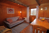 Ferienwohnung in &Ouml;lendorf - Reetdach-Kate West - Wohnbereich