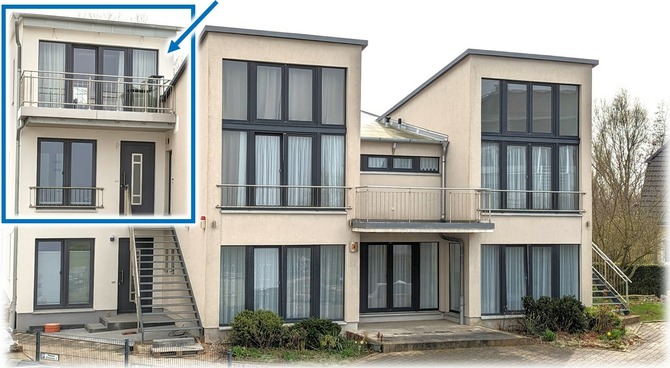 Ferienwohnung in B&ouml;rgerende - Appartement 5 - Traumblick - Bild 3