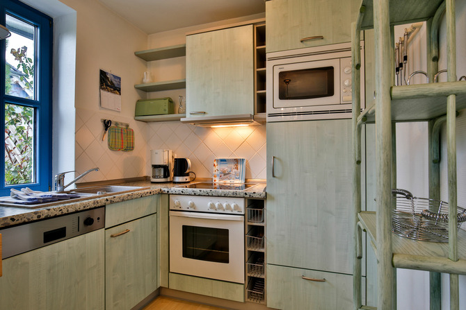 Ferienwohnung in Ostseeheilbad Zingst - Whg A, Ihr UrlaubsZuhause - K&uuml;che