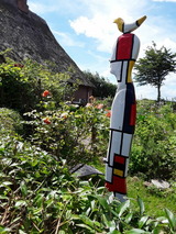 Ferienwohnung in Holzdorf - Ferienwohnung im Skulpturengarten Gr&uuml;nlund - Bild 8