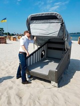 Ferienwohnung in Eckernf&ouml;rde - Schlafstrandkorb Nord -H&ouml;he Jungfernstieg - Bild 8