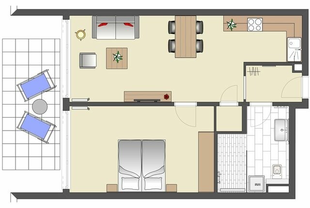 Ferienwohnung in Ahlbeck - (Brise) Strandresidenz Else Marie App. 0.11 - Bild 13