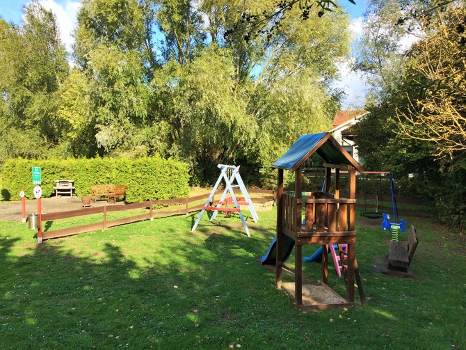 Ferienwohnung in Gollwitz - Spatzennest - Spielplatz auf der Anlage